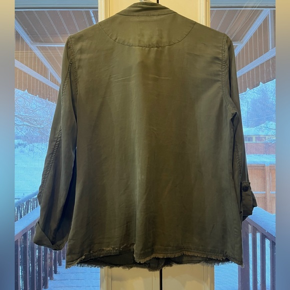 Sanctuary Lightweight Army Green Cargo Jacket - Picture 9 of 10